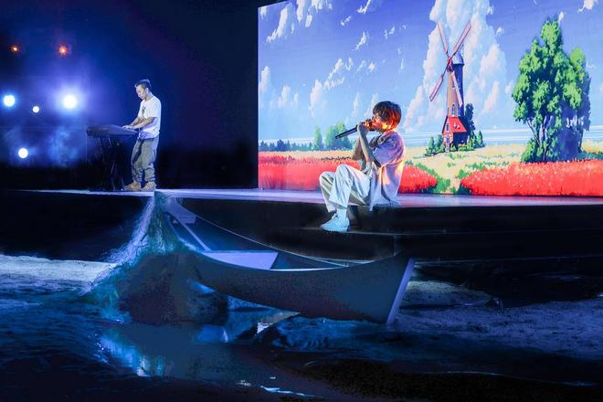 “201314大海爱无止境”文艺之夜在湛江徐闻南极村奇幻绽放(图5)